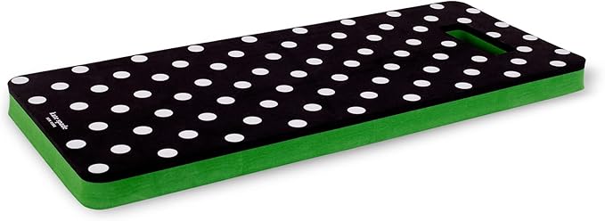 Kate Spade New York Garden Kneeler and Gardening Gloves for Women, Cute Garden Tool Set with Thick