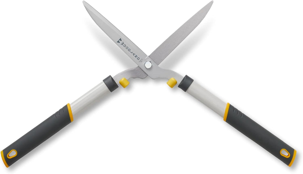 Woodland Tools 22" Regular Duty Hedge Shears - High Carbon Steel Blades, Non-Stick Coating