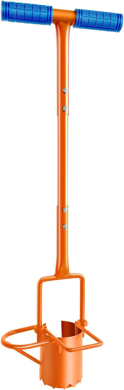 glorousamc Bulb Planter, Weeder, Sod Plugger, Flower Planting, Soil Sampler-5-IN-1 Lawn Tool and