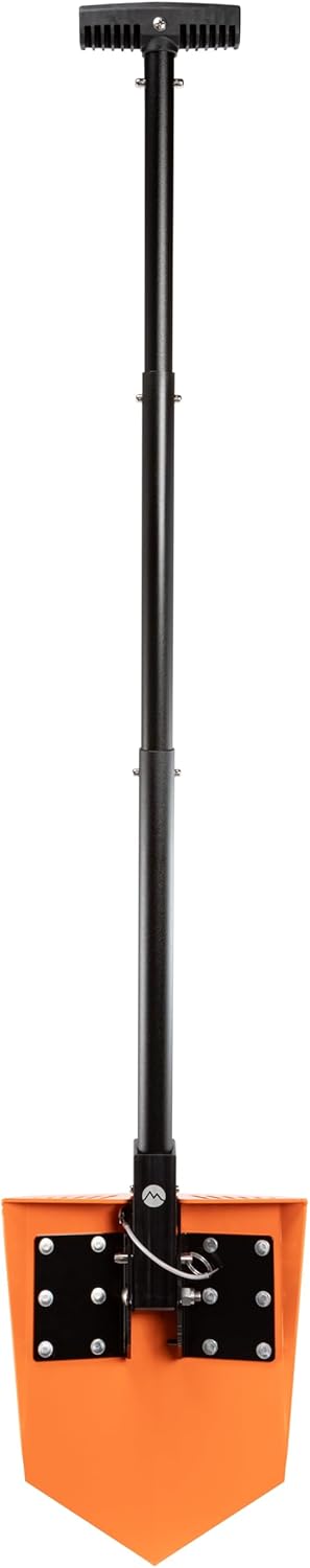 DMOS Delta Shovel - Collapsible Heavy-Duty Steel Folding Shovel for Camping, Overlanding, Survival