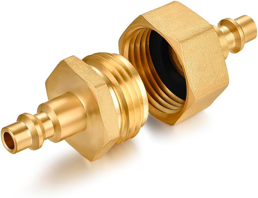 RV vent plug prevent freezing in winter helps drain water from water pipes, suitable for camping