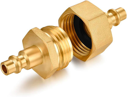 RV vent plug prevent freezing in winter helps drain water from water pipes, suitable for camping