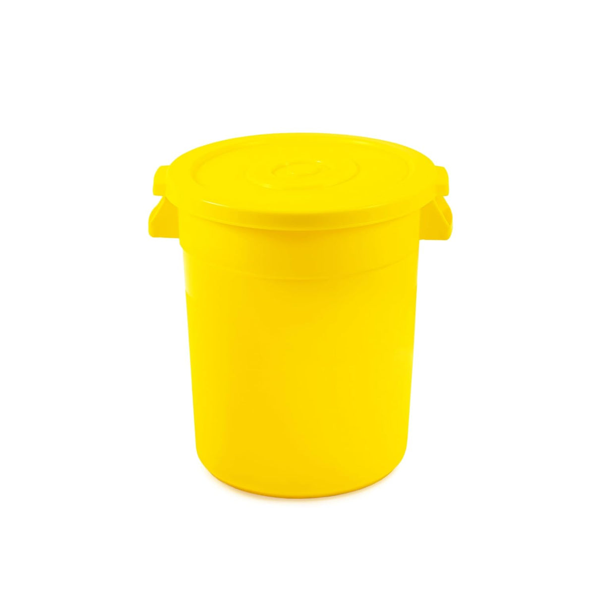 20 Gallon Trash Can With Lid Round Ingredient Storage Containers Recycling Bin Kitchen Garbage Can