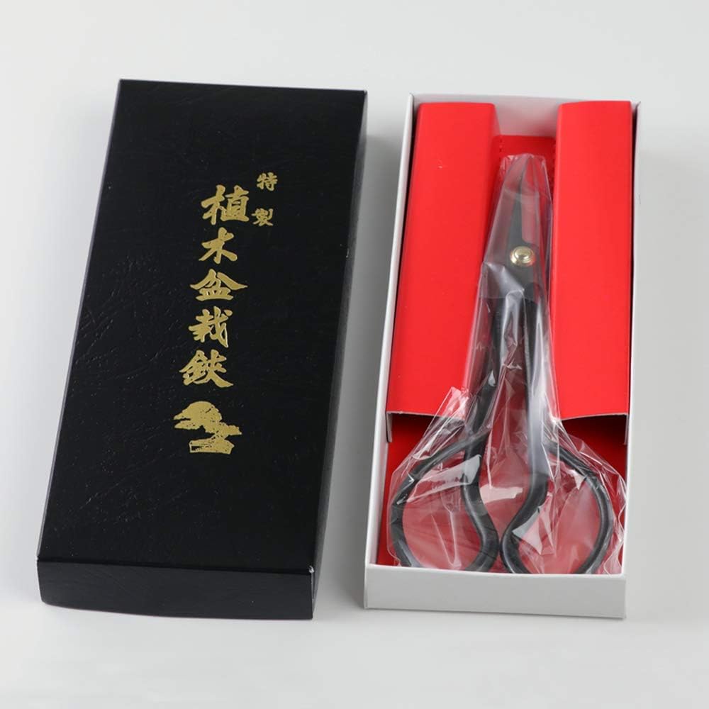 Wazakura Satsuki Bonsai Scissors Made in Japan 7 inch (180 mm), Japanese Bonsai Garden Tools
