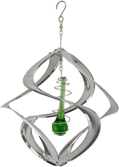 Red Carpet Studios The Original Helix Cosmix Wind Spinner Indoor/Outdoor 3-Dimensonal Garden Décor