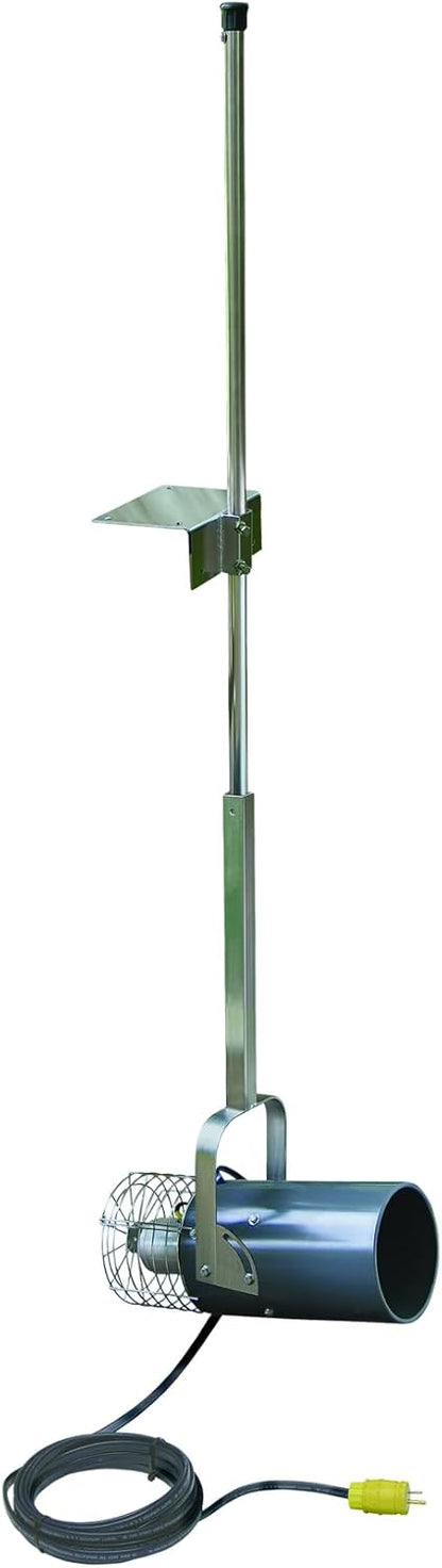 Scott Aerator 1 Horse Power, 115V Muck Blaster - 50ft Cord | 1HP Aquasweep w/Dock Mount | Water