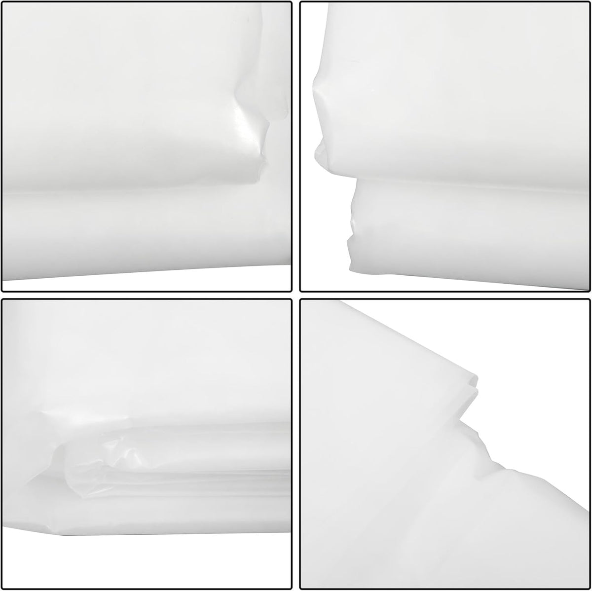 16 x 25FT Greenhouse Plastic Sheeting, 6 Mil Heavy Duty Clear Polyethylene Film, Covering for