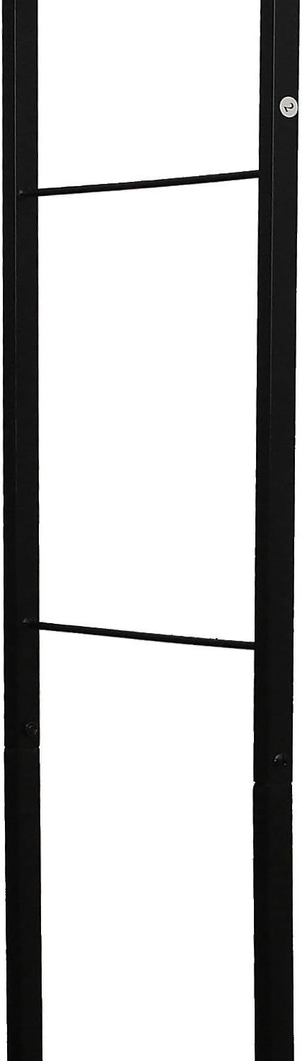 Steel Garden Arch, 7'2" High x 4'7" Wide, Garden Arbor for Various Climbing Plant, Outdoor Garden