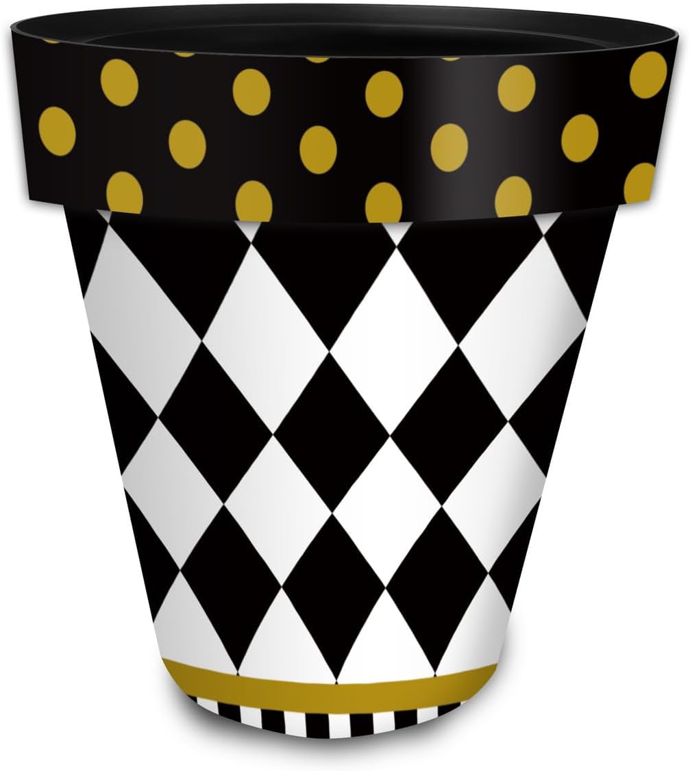 Briarwood Lane Checkerboard Large Planter