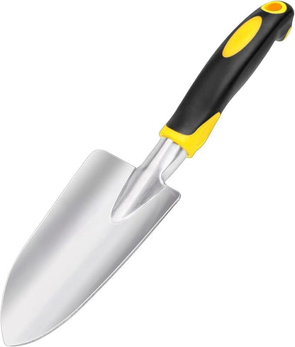 Garden Tool Shovel for Digging Gardening Trowel for Lawn Planting Alloy Spade Plastic Handle Anti