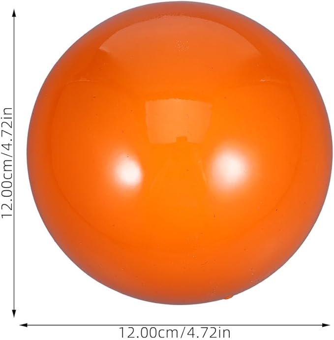LOGOFUN Stainless Steel Gazing Ball Reflective Garden Ball Garden Yard Mirror Ball Reflective