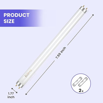 LiBa Bug Zapper Replacement Bulb Light Tube 10W for 20W Electronic Bug Zapper, T8 UV Lamp Bulbs for