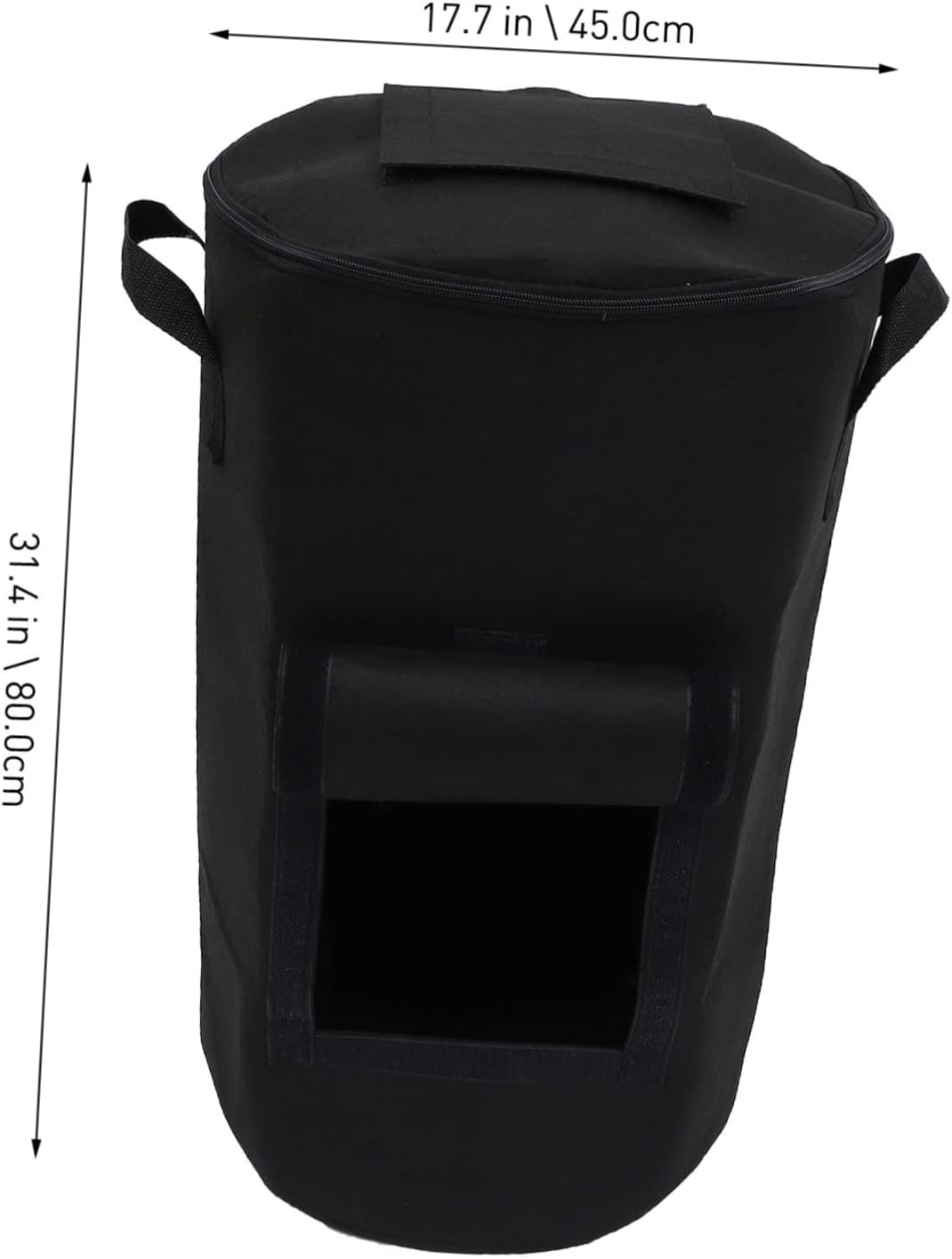 POPETPOP Garden Waste Compost Bag Easy to Store Fallen Leaves Flowers Outdoor Composting Bins