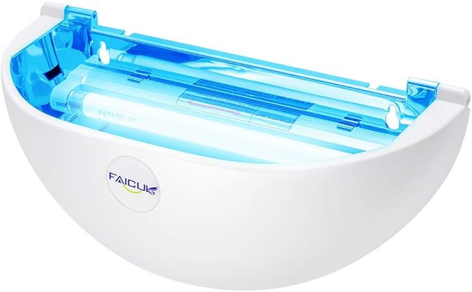 Faicuk Wall Sconce Fly Light Trap for Capturing Flies, Moths, Gnats, Mosquitos and Other Flying