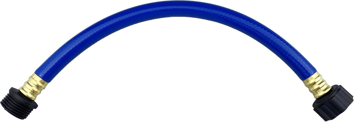 PVC Garden Hose 1/2 Inch, Flexible Water Hose with Male and Female Fittings, No Leaking, Heavy