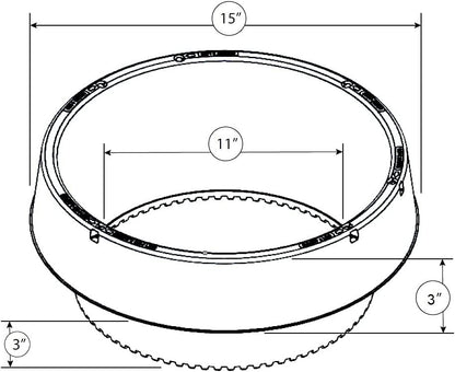 6 Pack of VegSTABLE Rings (Veggies Grow Up, Cages Won't Fall Over). Watering Tomatoes and