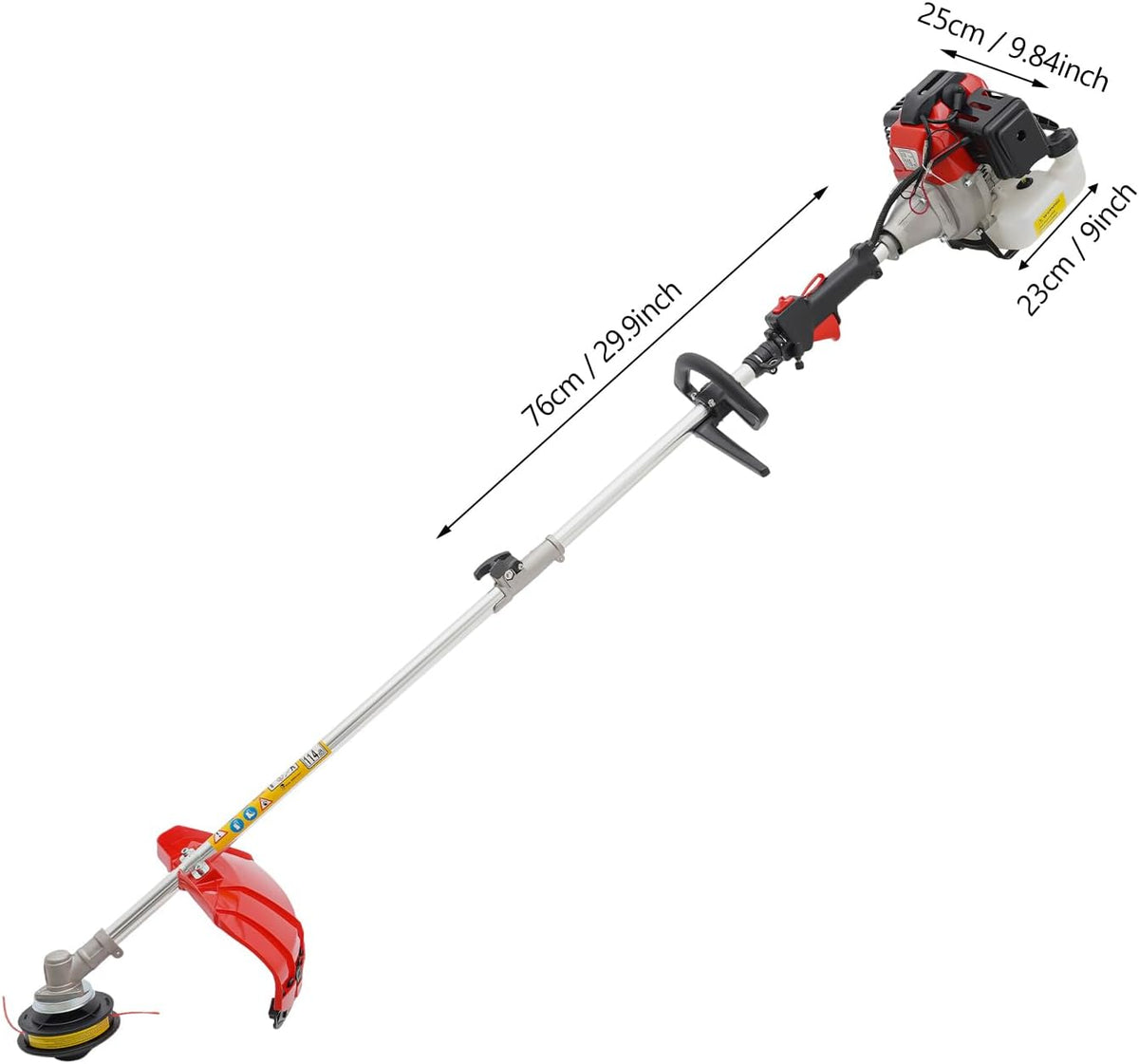 10 in 1 Garden Hedge Trimmer Combo, 52CC 2-Stroke Multi-Functional Garden Trimming Tool Gas Powered
