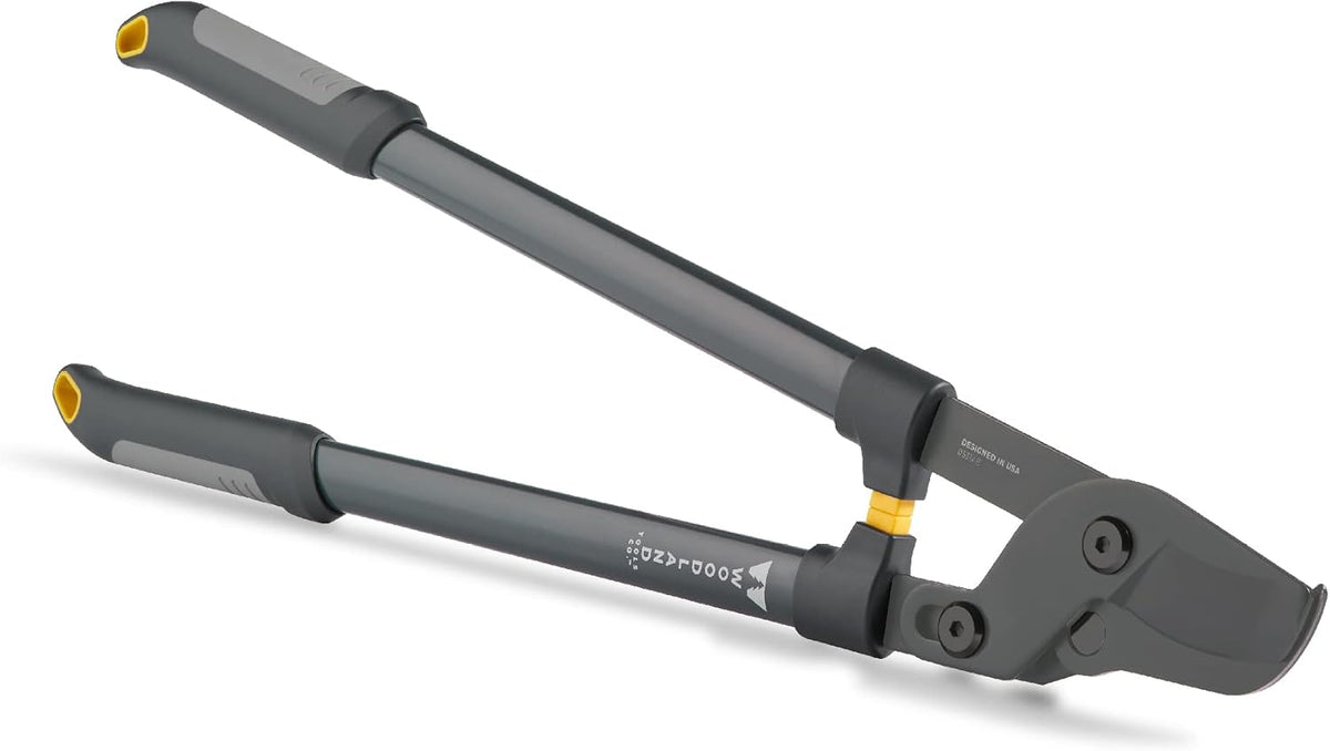 Woodland Tools Heavy Duty Lopper – 28 Inch Lever-Action Branch Cutter with Bypass Blade and Non