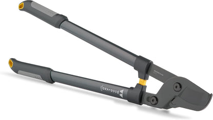 Woodland Tools Heavy Duty Lopper – 28 Inch Lever-Action Branch Cutter with Bypass Blade and Non