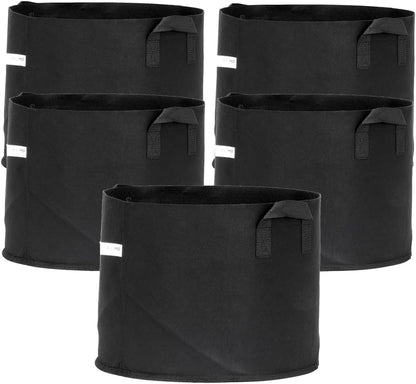 FCMP Outdoor 10-Gallon Modern Lightweight Non-Woven Insulating Fabric Breathable Grow Bags for