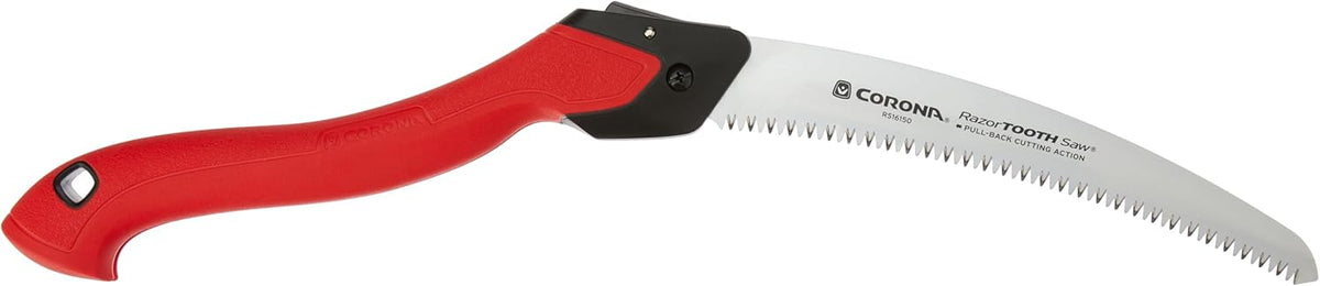 Corona Tools 10-Inch RazorTOOTH Folding Pruning Designed for Single Use | Curved Blade Hand Saw |