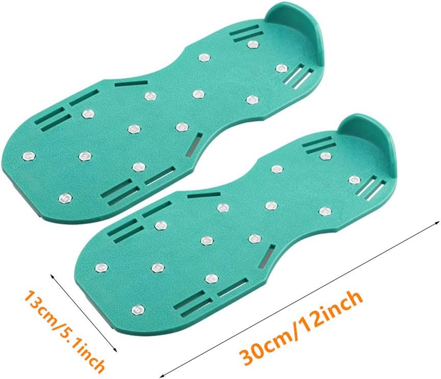 Lawn Aerator Shoes, Spike Shoes Lawn Aerator Tool Aeration Shoes for Epoxy Floor, Lawn Yard Patio
