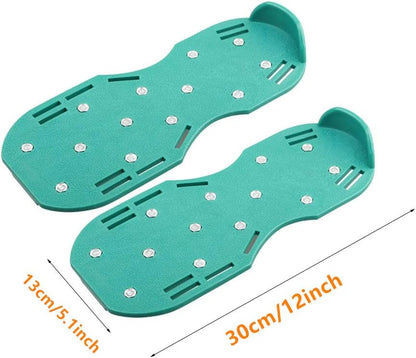 Lawn Aerator Shoes, Spike Shoes Lawn Aerator Tool Aeration Shoes for Epoxy Floor, Lawn Yard Patio