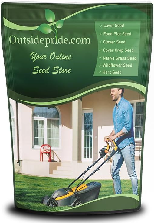 Outsidepride SPF-30 Hybrid Bluegrass Seeds - 5 lbs. Heat & Drought Tolerant, Texas Bluegrass &