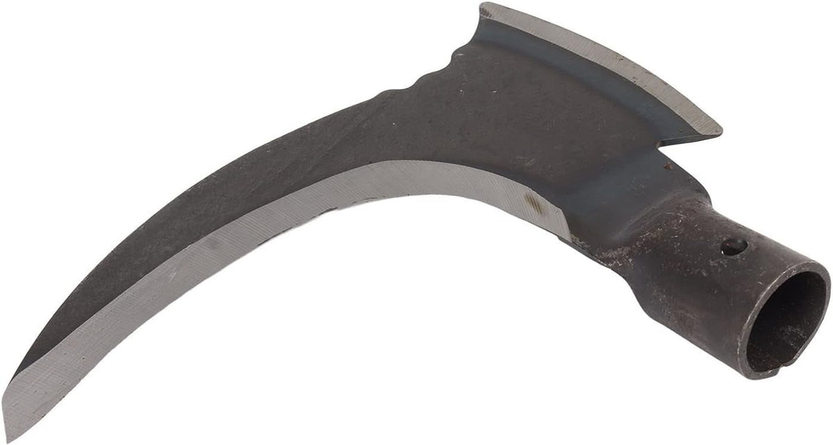 Luqeeg Weeding Sickle, High Manganese Steel Double Sickle Gardening Multipurpose Manual
