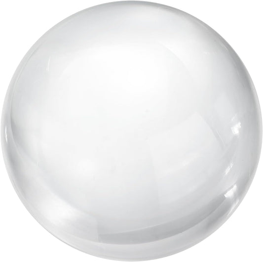 uxcell 50mm/2" Crystal Sphere Ball Glass Solid Decorative Sphere Crystal Ball Prop Ornament for