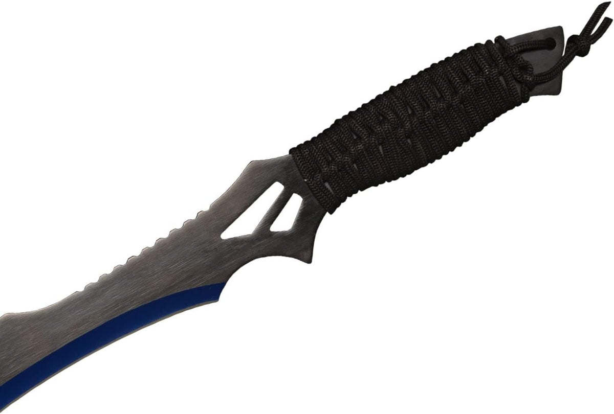 Sword Machete with Nylon Sheath and Lanyard Jungle Hunter Machete for Outdoor Adventure