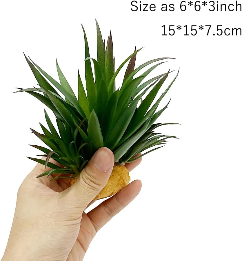 Smoothedo-Pets Reptile Artificial Plants Succulent Terrarium Decorative Desert Rainforest Plant