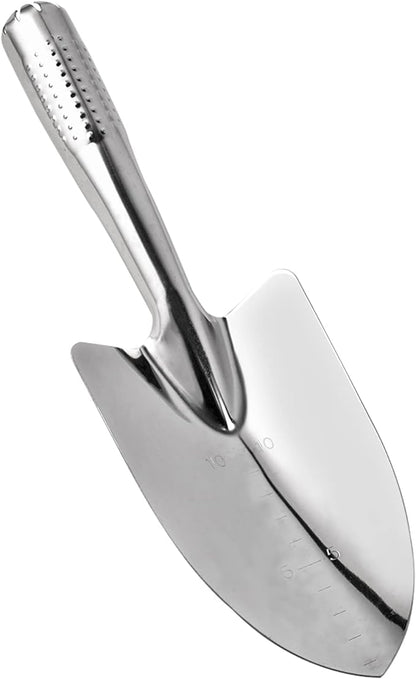 Garden Shovel Hand Trowel, Stainless Steel Gardening Hand Tools, Spade Shovel for Planting