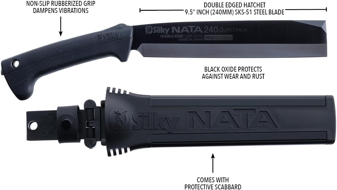 Silky NATA Hatchet Outback Edition 240mm (756-24)