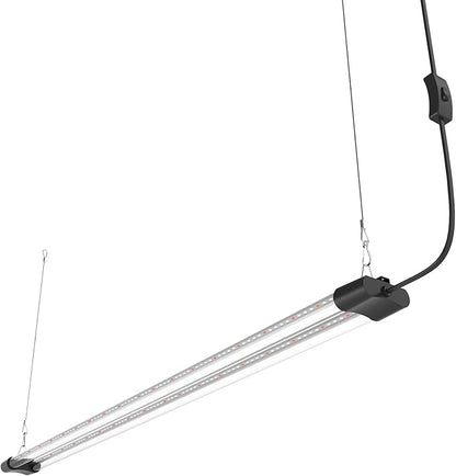 LED Grow Light Full Spectrum Light Linkable 5000K Daylight + 660nm Red Indoor Plant Lighting