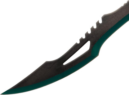 Sword Machete with Nylon Sheath and Lanyard Jungle Hunter Machete for Outdoor Adventure