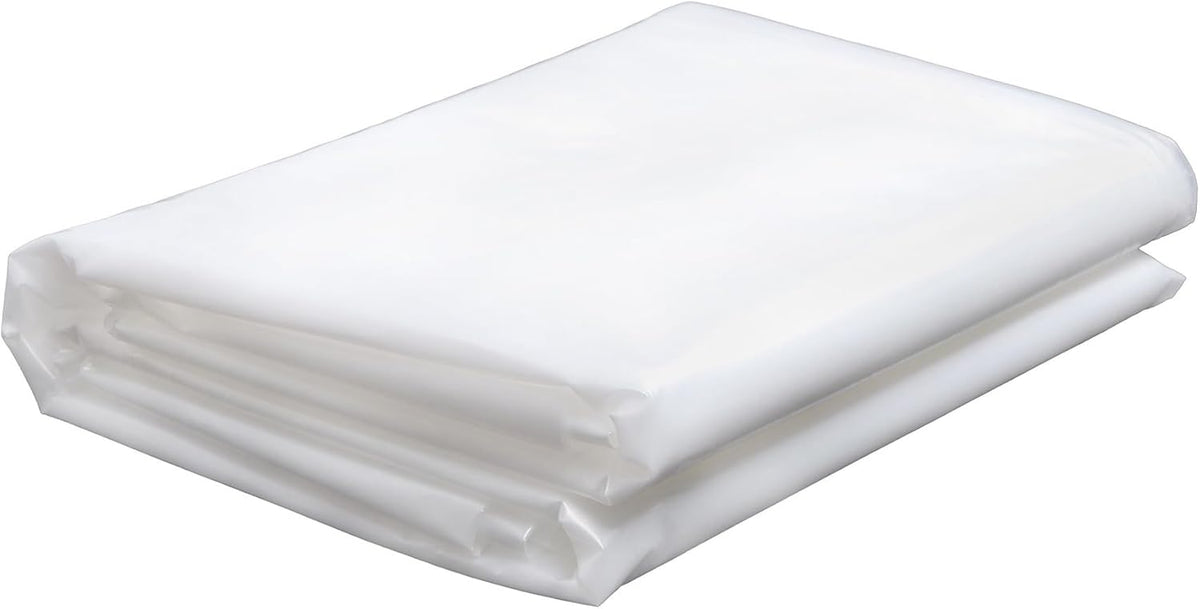 HOSTIC 20 x 25FT Clear Greenhouse Plastic Sheeting, 6 Mil Heavy Duty Polyethylene Film, for Farm