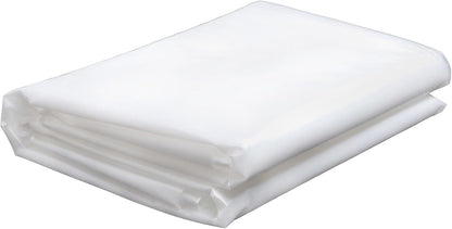 HOSTIC 20 x 25FT Clear Greenhouse Plastic Sheeting, 6 Mil Heavy Duty Polyethylene Film, for Farm