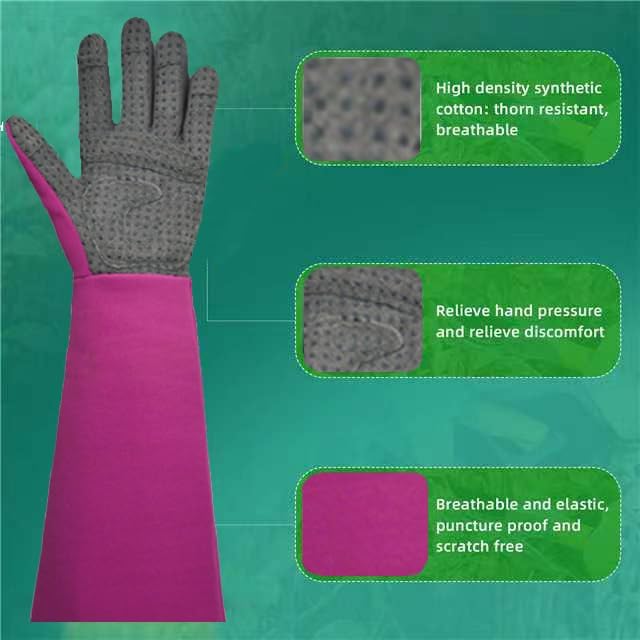 3-in-1 Gloves for Gardening, Farming & Cleaning, Stab-Proof, Anti-Slip, Wear-Resistant, Comfort