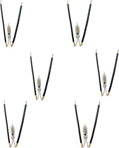 (6pack) Light Bulb Starter Replacement for Flowtron BK-15, BK-15D, BK-40,BK-80, MC9000