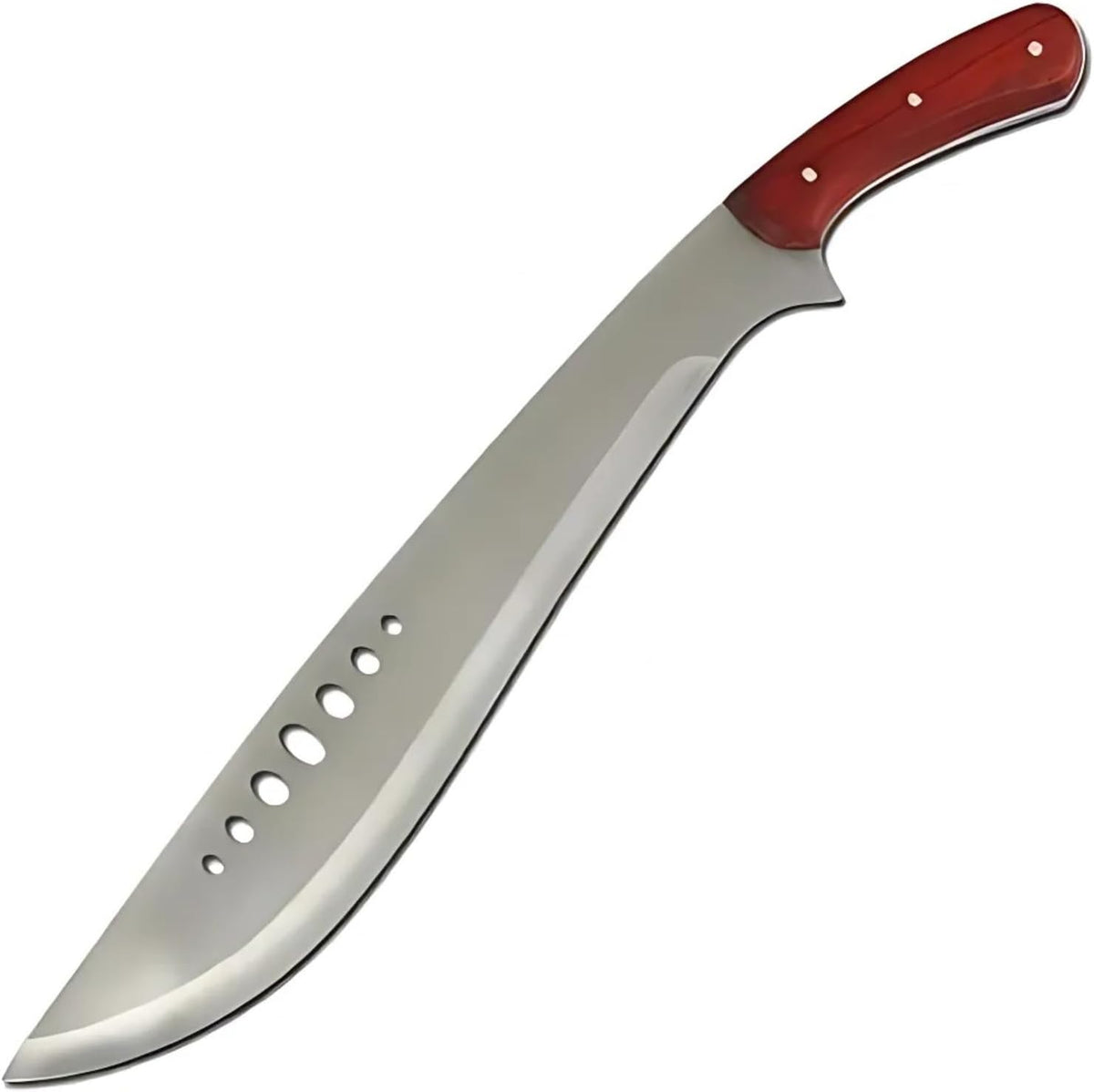 Snake Eye Machete with Heavy Duty Construction-Ergonomic Non-Slip Handle and Belt Sheath for
