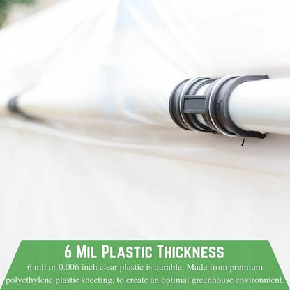 Farm Plastic Supply 4 Year Clear 6 mil Greenhouse Plastic Sheeting - Clear Sheeting, Polyethylene