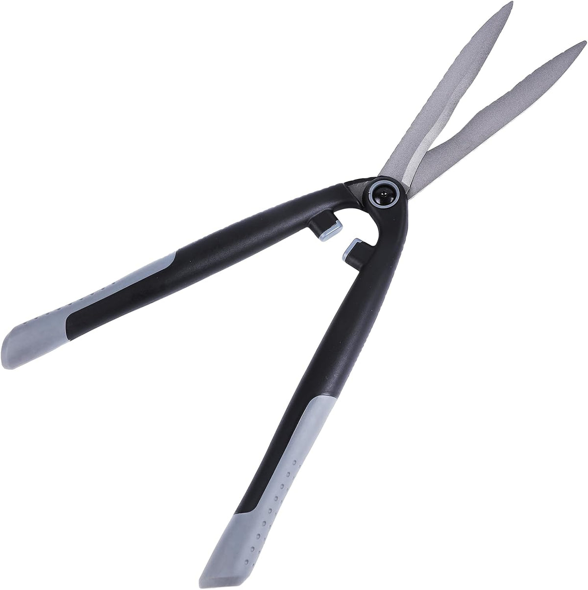 Garden Hedge Shears for Trimming and Shaping Shrubs with SK5 High Carbon Steel Non-Stick Blades