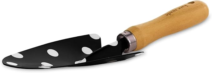 Kate Spade New York 2 Piece Gardening Hand Tools, Cute Garden Tool Set Includes Hand Rake and