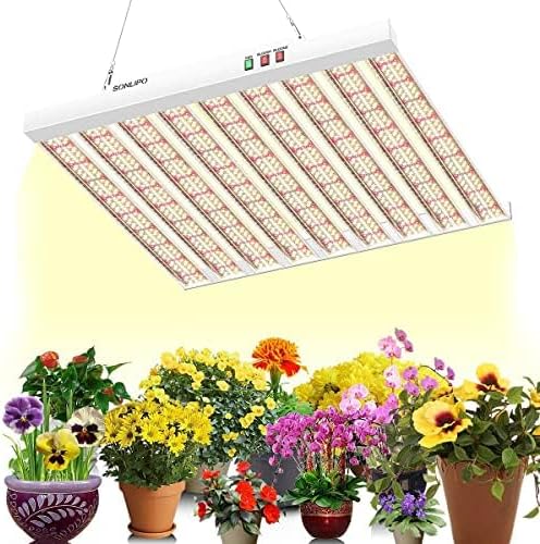 2024 New SPF4000 400W LED Grow Light 5x5ft Coverage with New Diodes & IR Lights Full Spectrum Veg
