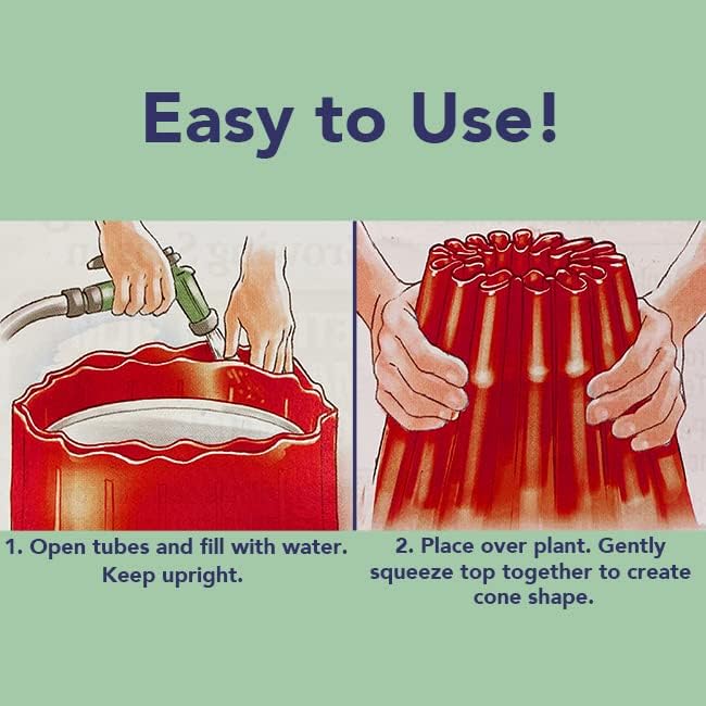 Bulk Buy of 27 Gardeneer Insulated Plant Protectors, Red