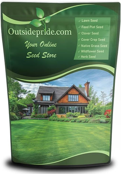 Outsidepride Midnight Kentucky Bluegrass Seed - 10 Lbs. Cold & Drought Tolerant, Sun-Loving Lawn
