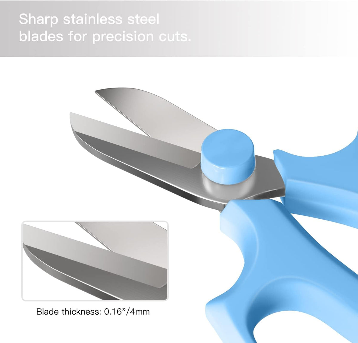 Housolution Flower Scissors, Strong Floral Shears, Premium Steel Garden Pruning Shears Floral