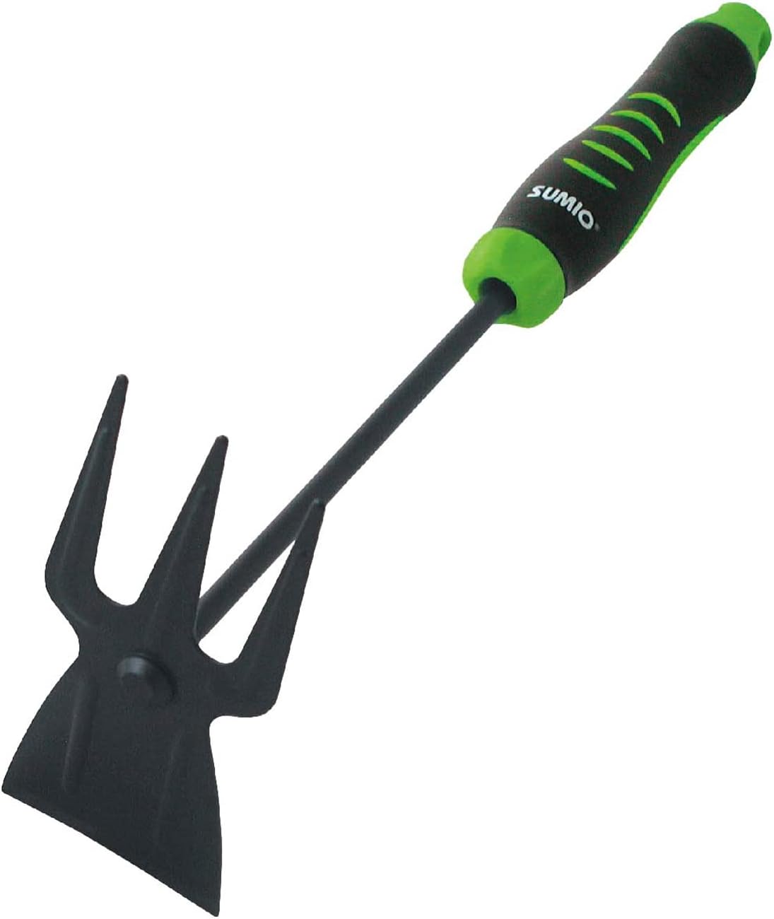 SUMIO 13.7" Alloy Steel Hoe and Cultivator - Lightweight Hand Tiller for Weeding, Digging