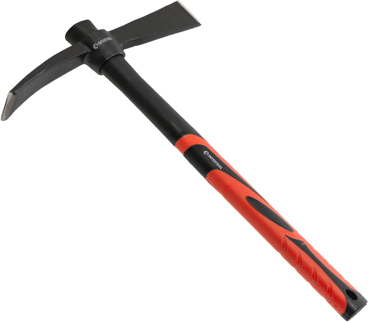 INTERTOOL Small Cutter Mattock – 1.5 lb Forged Steel Garden Tool Weeding, Digging, Camping